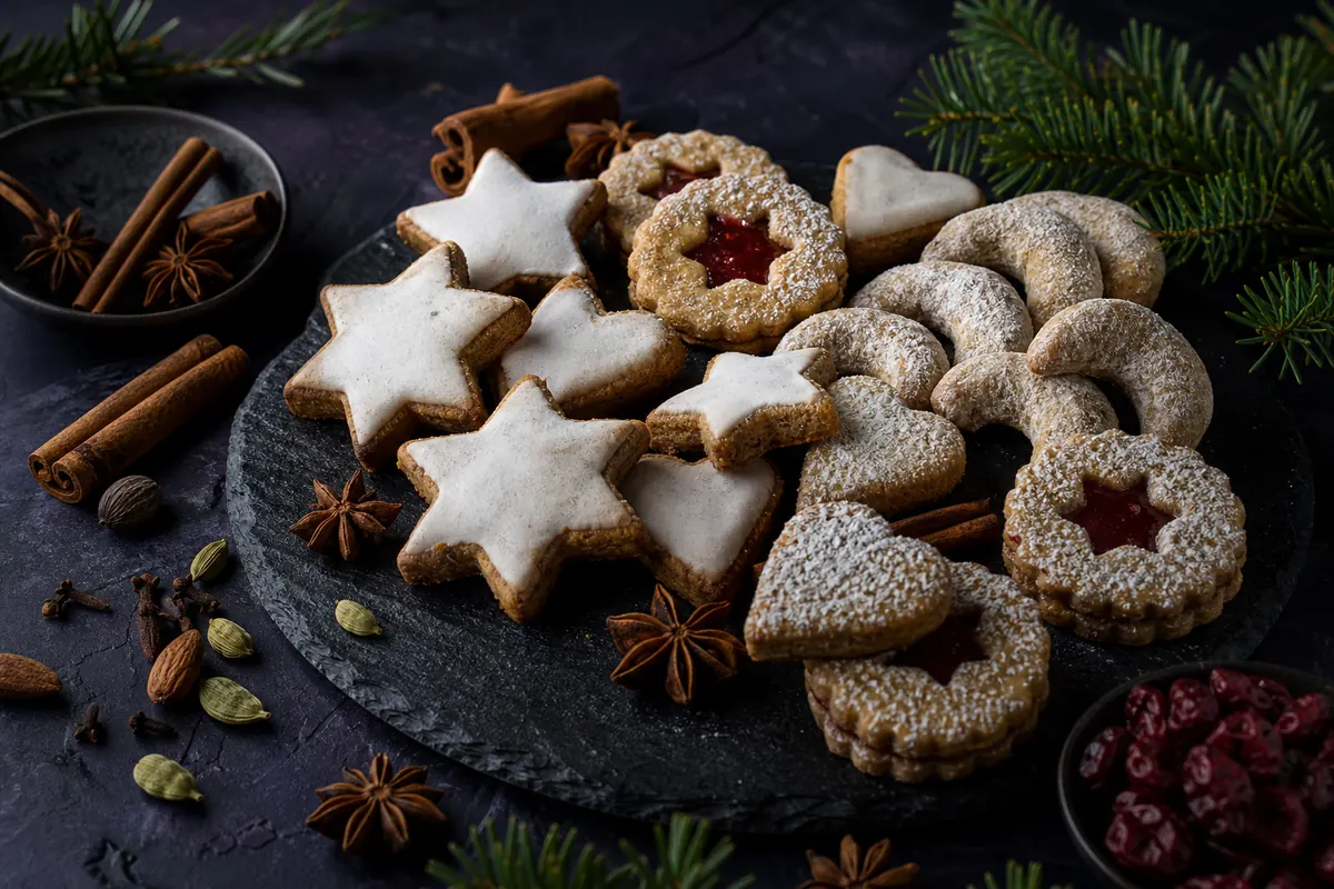 Vegane Weihnachtsplätzchen: Butter, Ei und Glasur ersetzen